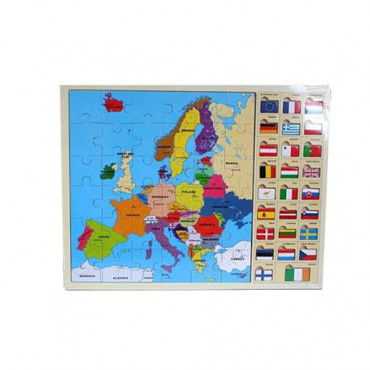 Europe&Maps Flag Puzzle