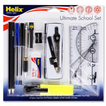 Ultimate School Mathematical Set 16 Pieces