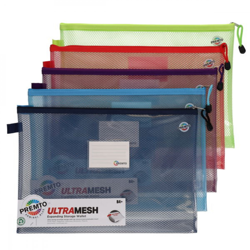 B4+ Ultramesh Expanding Storage Wallet asst