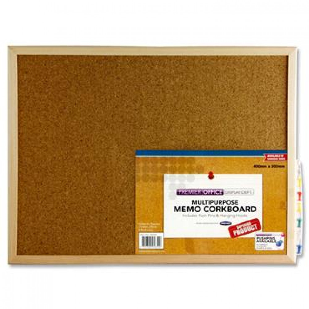 Notice Board Cork Board 40X30