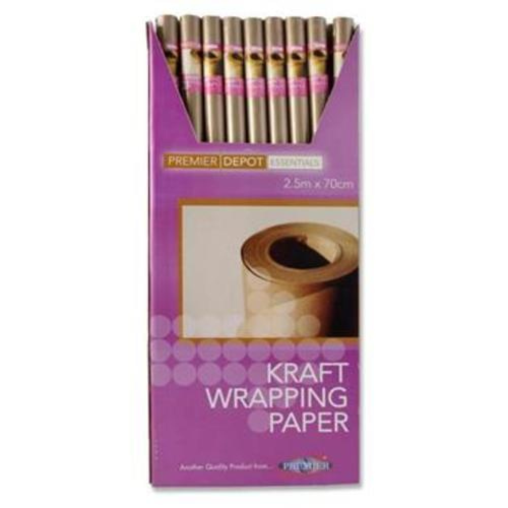 Brown Wrapping Paper 70Cmx3M
