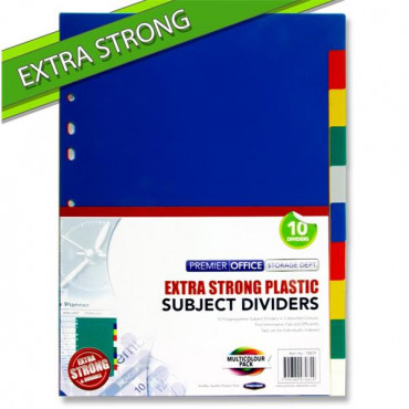 SUBJECT DIVIDERS X 10