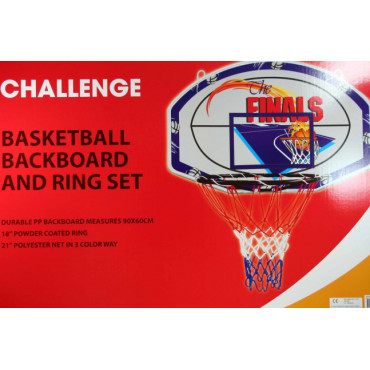 Basketball Back Board And Ring Set