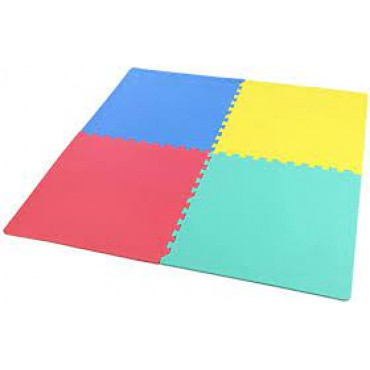 4 EVA PUZZLE MATS ASSORTED