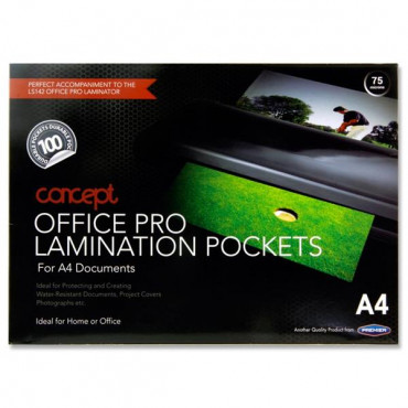 Laminating Pouches A4 Pk 100