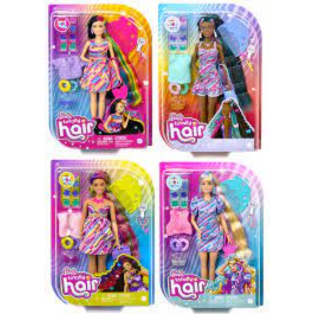 Barbie Totally Hiar Dolls Asst