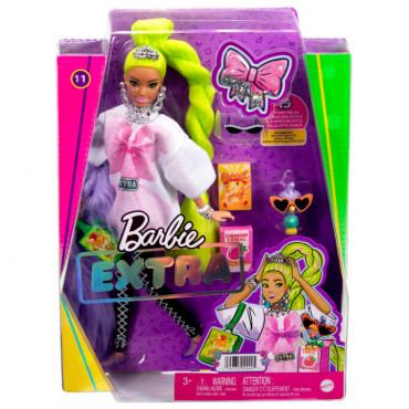 Barbie Extra Doll - Neon Green Hair