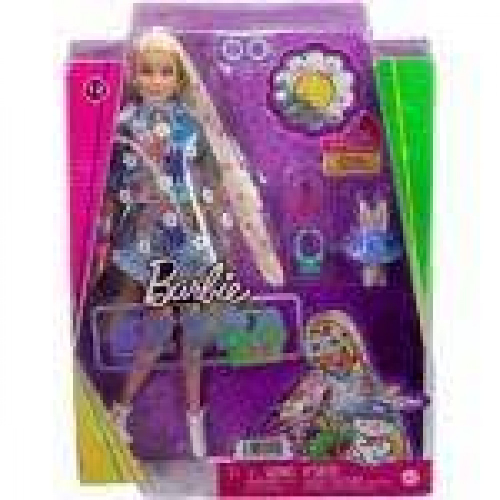 Barbie Extra Doll - Flower Power