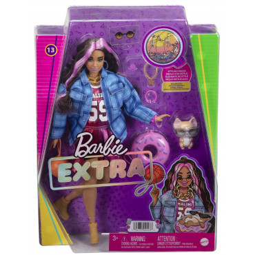 Barbie Extra Doll - Football Jersey