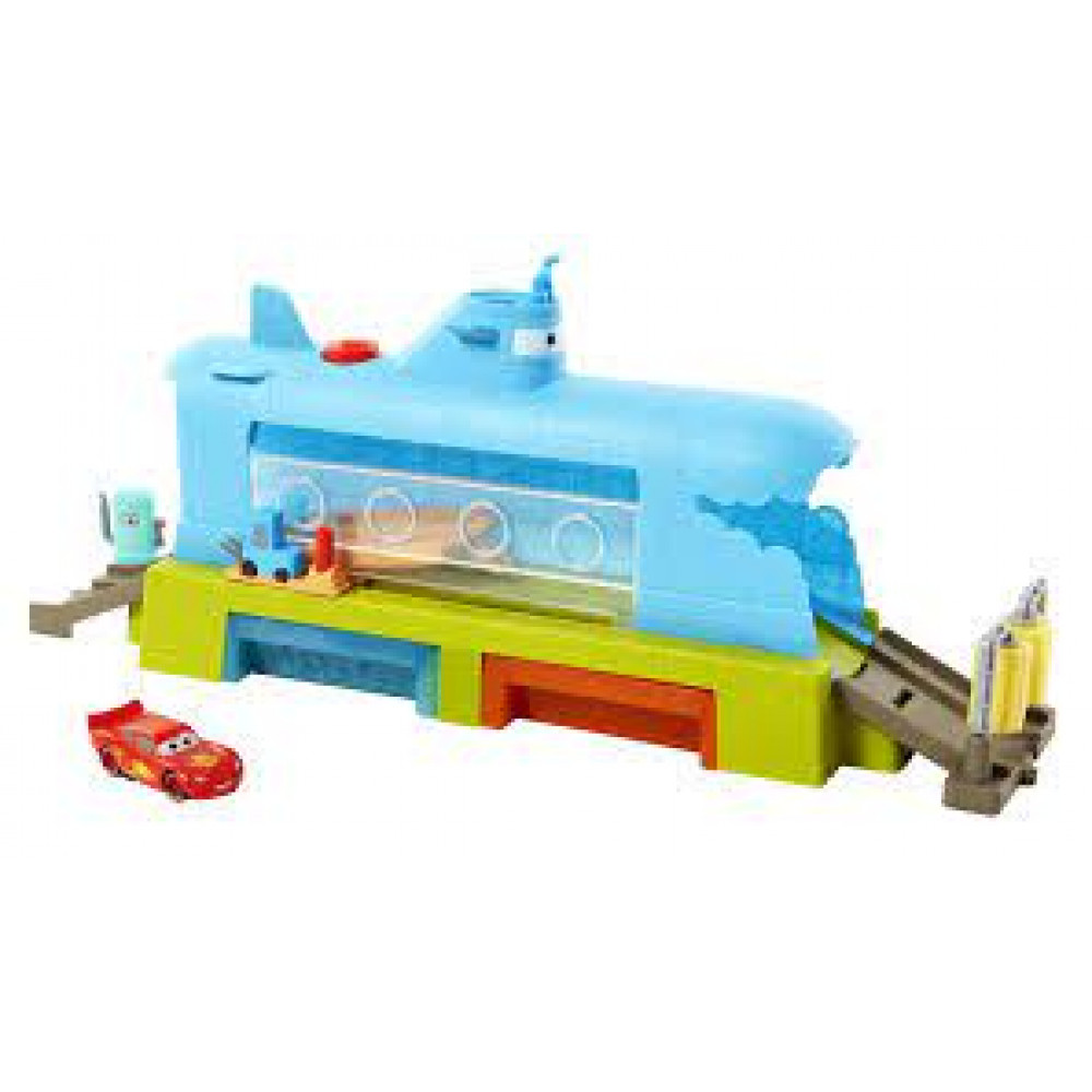 DISNEY CARS COLOUR CHANGE WHALE CAR WASH PLAYSET