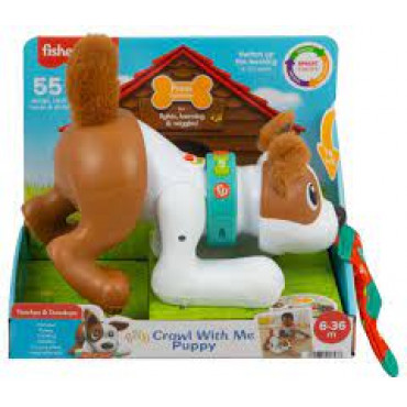 Crawl With Me Puppy Fisher Price