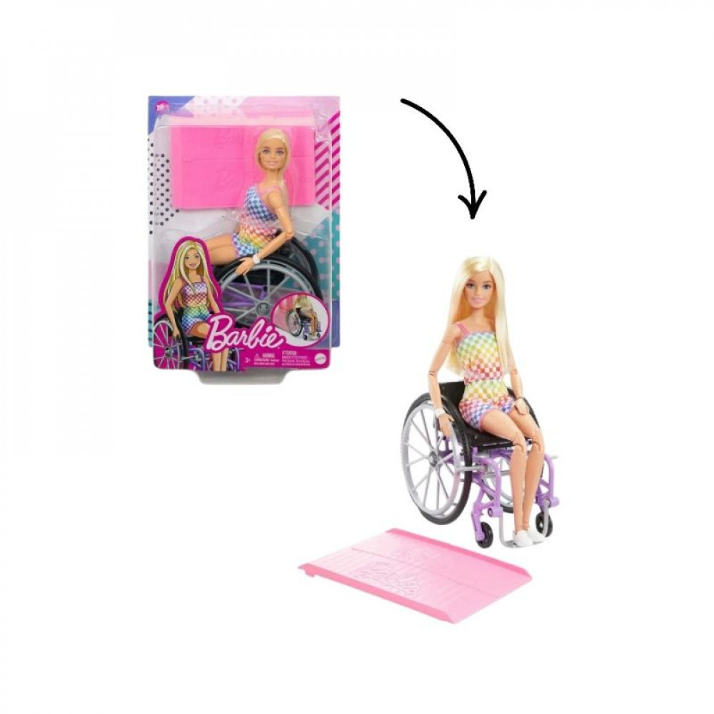 Barbie Fashionistas and Her Wheelchair