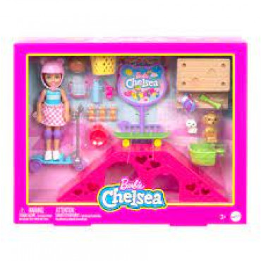 BARBIE CHELSEA SKATE PARK PLAY SET
