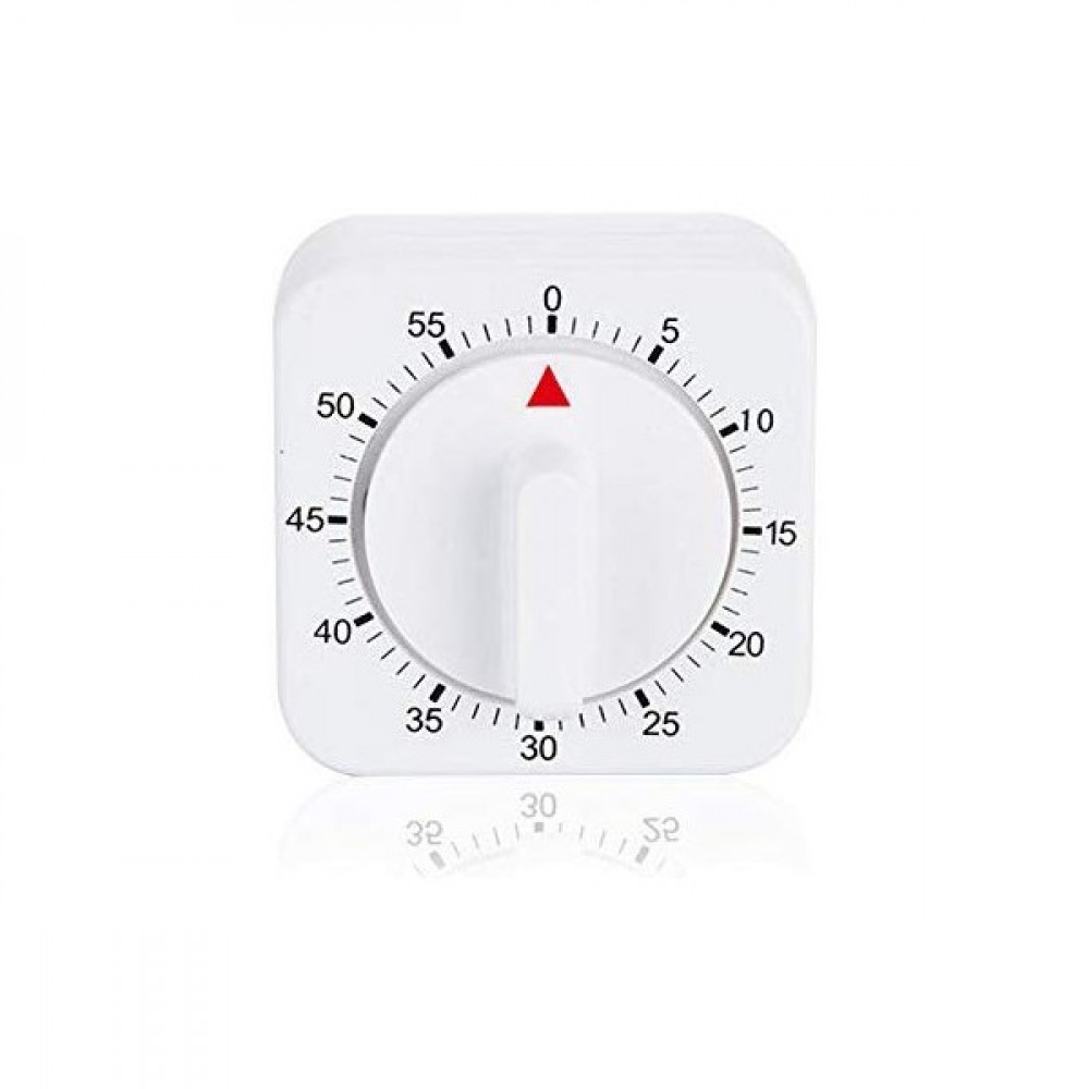 Kitchen Timer White 60 Mins