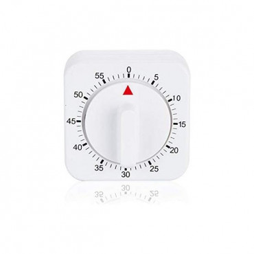 Kitchen Timer White 60 Mins