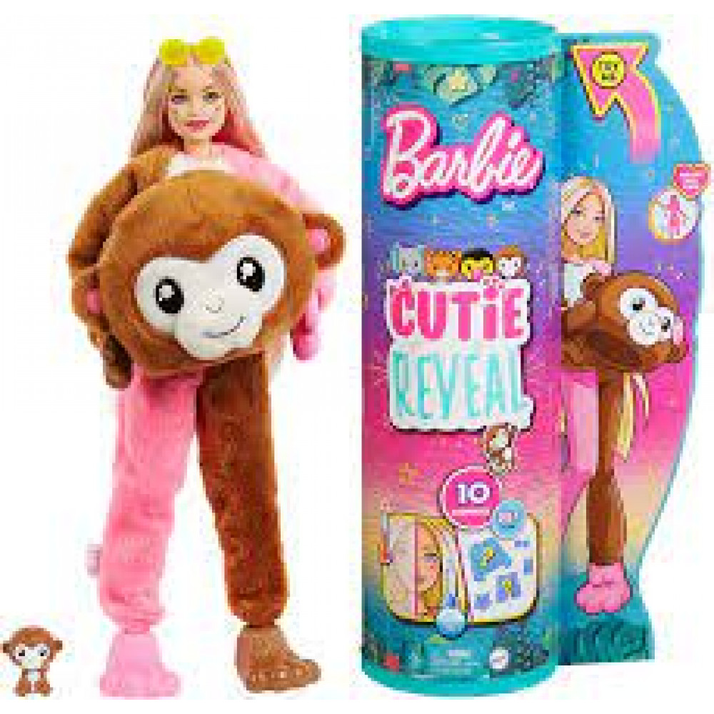 BARBIE CUTIE REVEAL JUNGLE FUN ASST