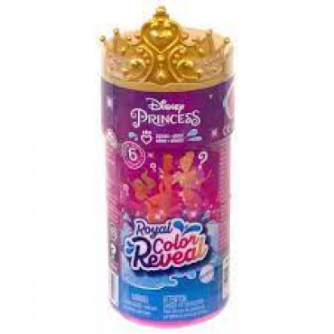 DISNEY PRINCESS SMALL DOLLS COLOUR REVEAL ASST