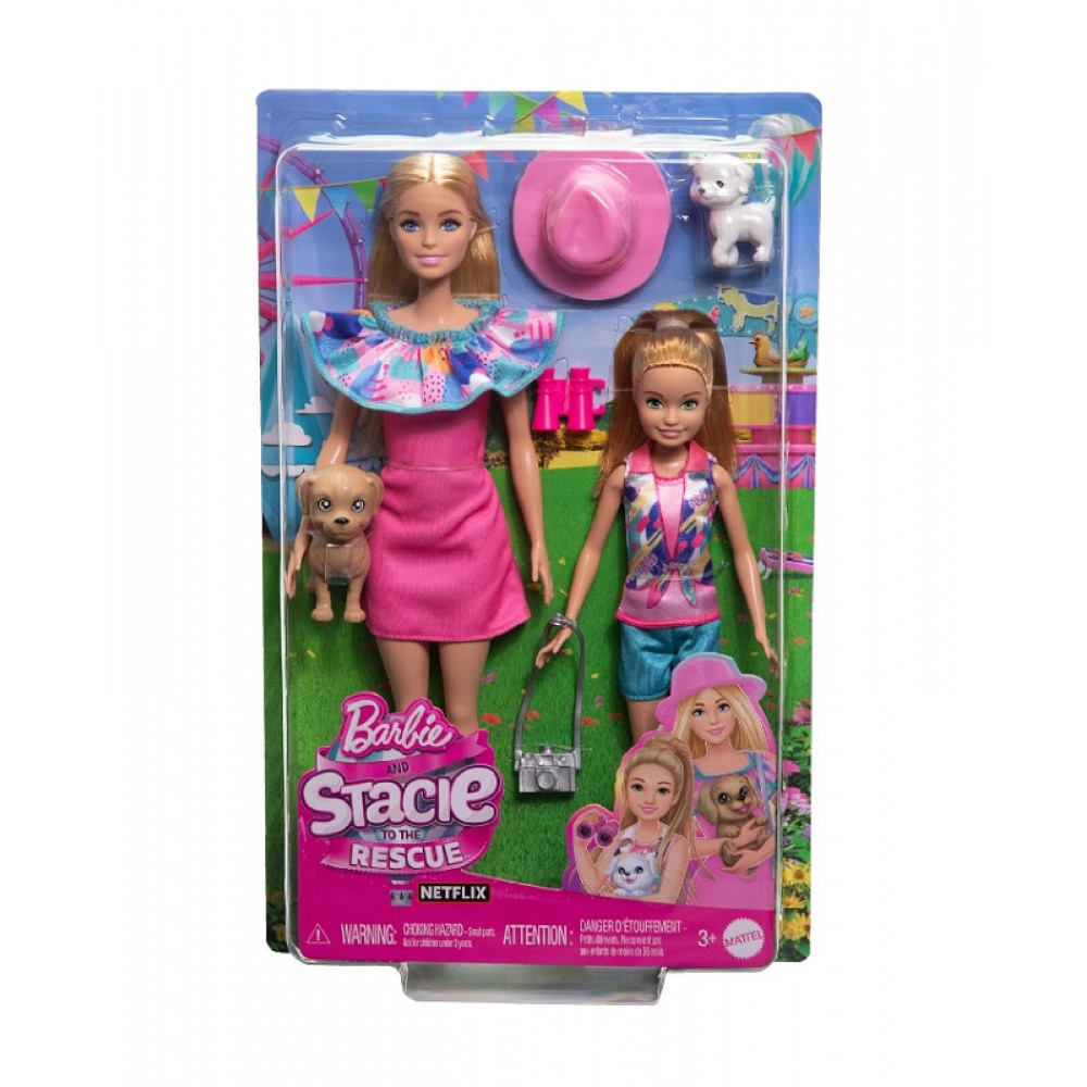 Barbie and Stacie to the Rescue Dolls Pack