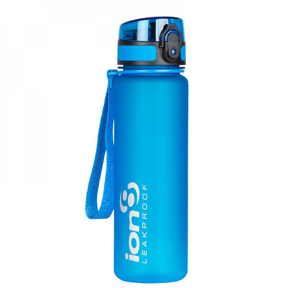 Ion8 Slim Water Bottle 500ml Blue