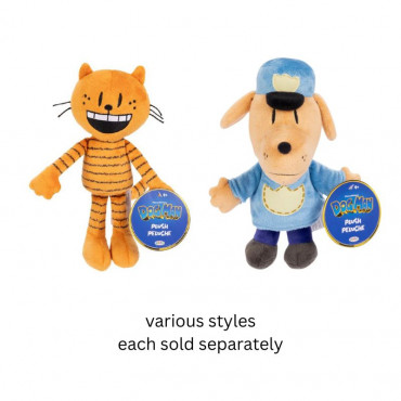Dog Man 9in Basic Plush assorted