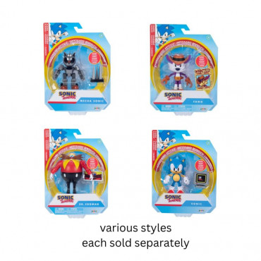 SONIC 4in Articulated Figures assorted