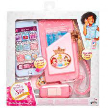 DISNEY PRINCESS STYLE ON THE GO PLAY PHONE SET