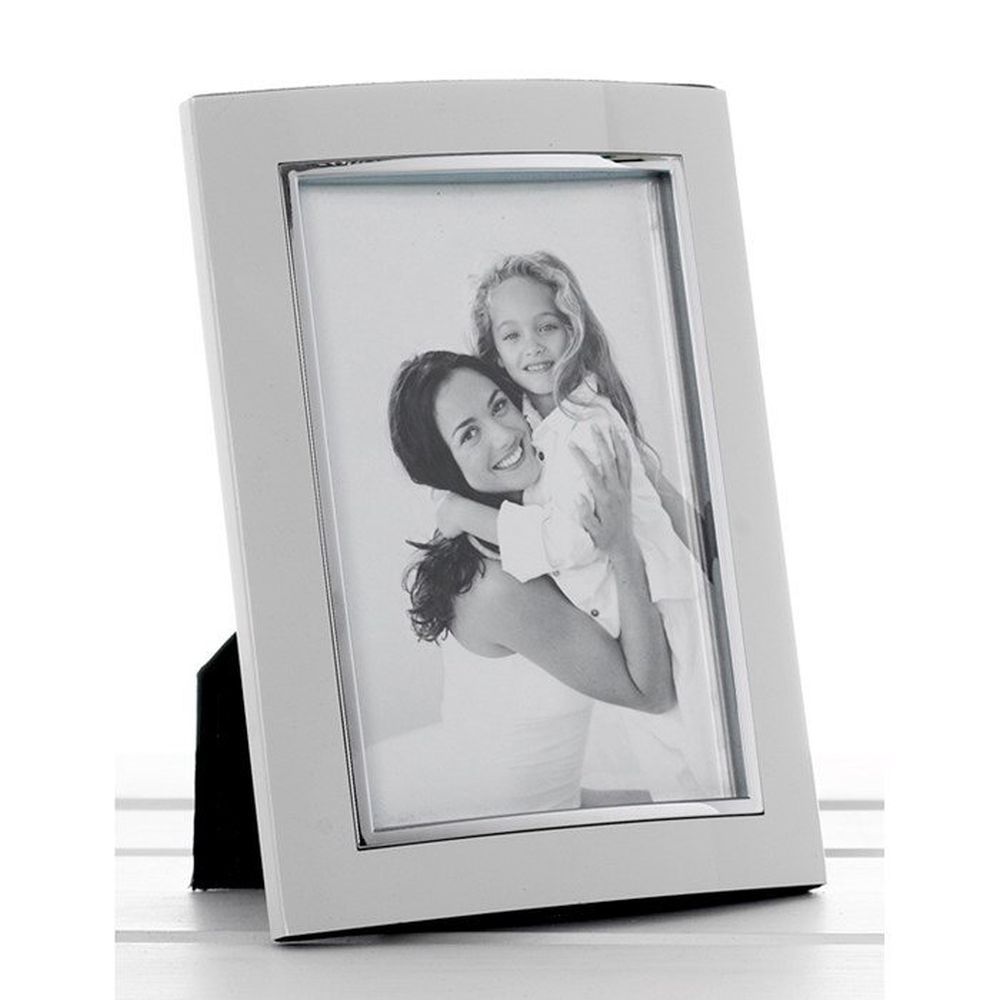 WHITE&SILVER FRAME 8X10