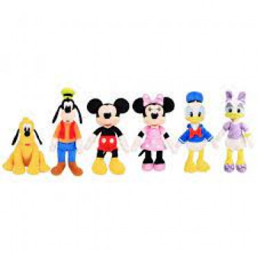 Disney Plush Assortment (Mickey, Minnie, Donald D)