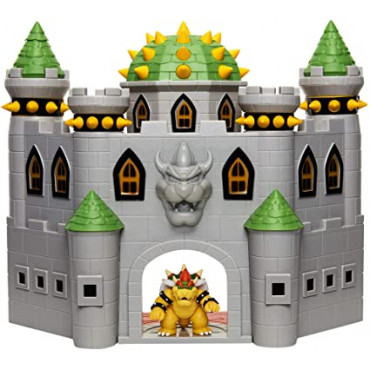 Super Mario 2.5in Bowser Castle Playset