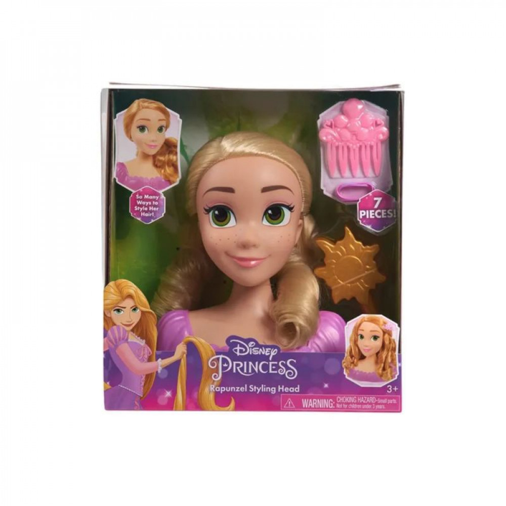 Disney Princess Small Styling Head Rapunzel