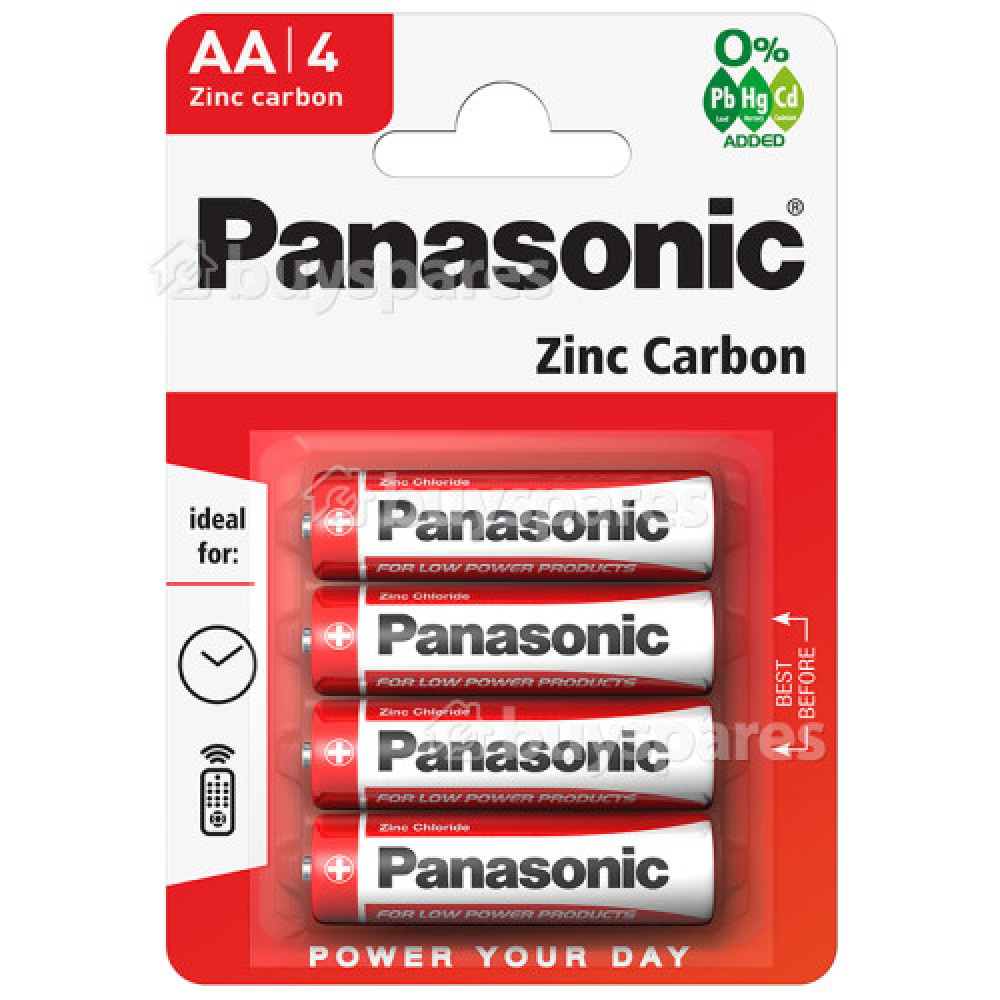 Aa Panasonic Batteries Pk 4