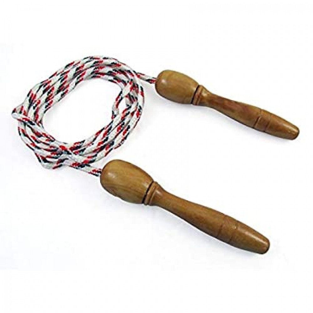 Skipping Rope Wooden Handle