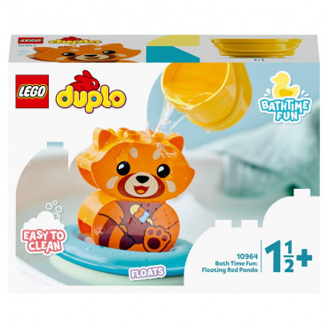 Lego Duplo Bath Time Fun Floating Red Panda