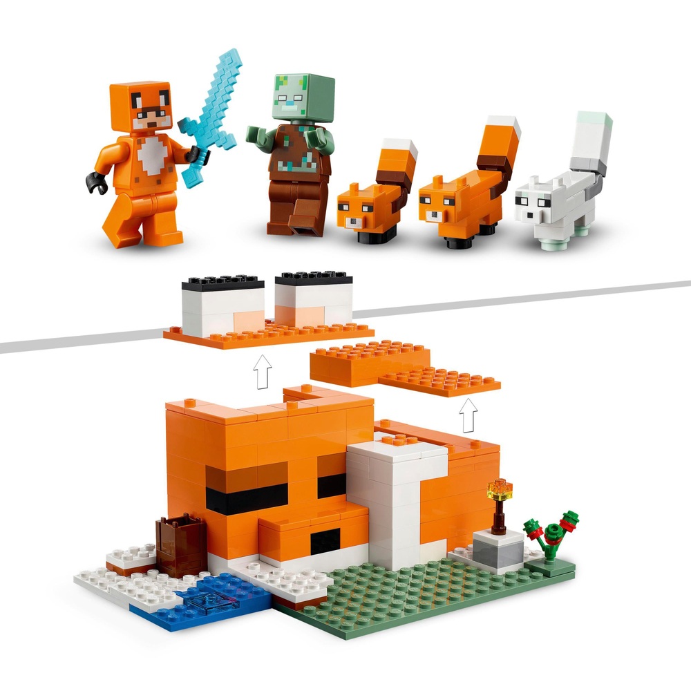 Lego Minecraft Fox 2022