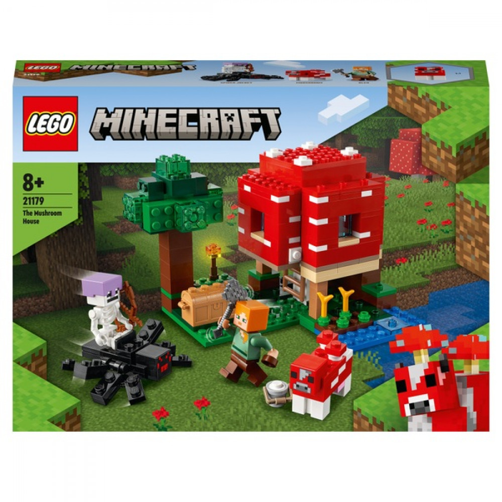 Lego Minecraft Mushroom 2022