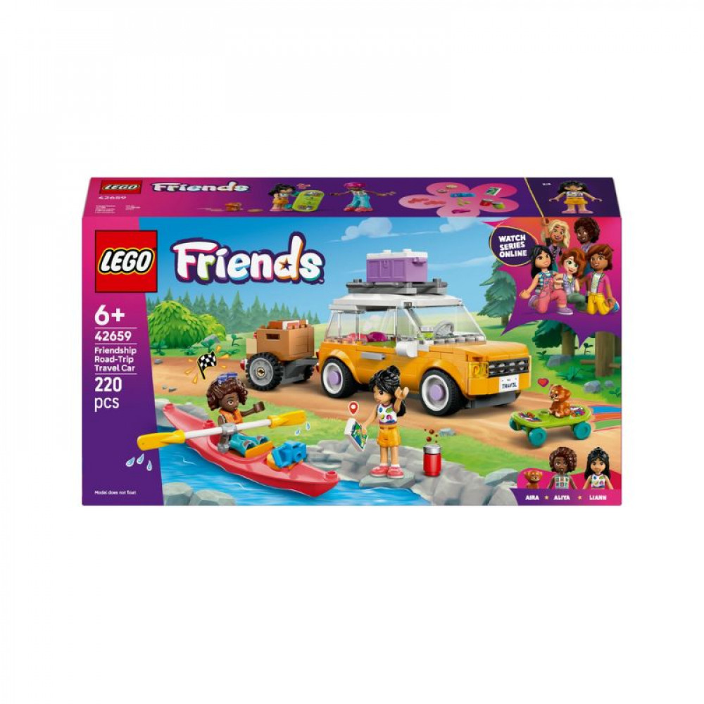 Friendship Road-Trip Travel Car