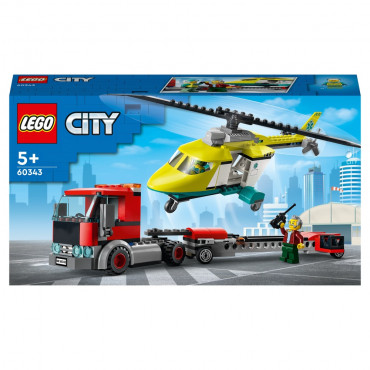 Lego City Rescue Helicopter Transport