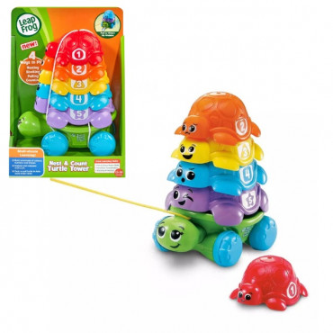 LeapFrog Nest & Count Turtle Tower