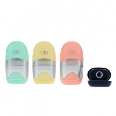 Single Hole Sharpener & Eraser assorted