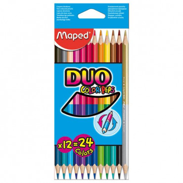 Maped Pkt.12 Color'peps Duo Colouring Pencils