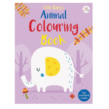 Little Baby?s Animal Colouring Book (Fun Stickers)