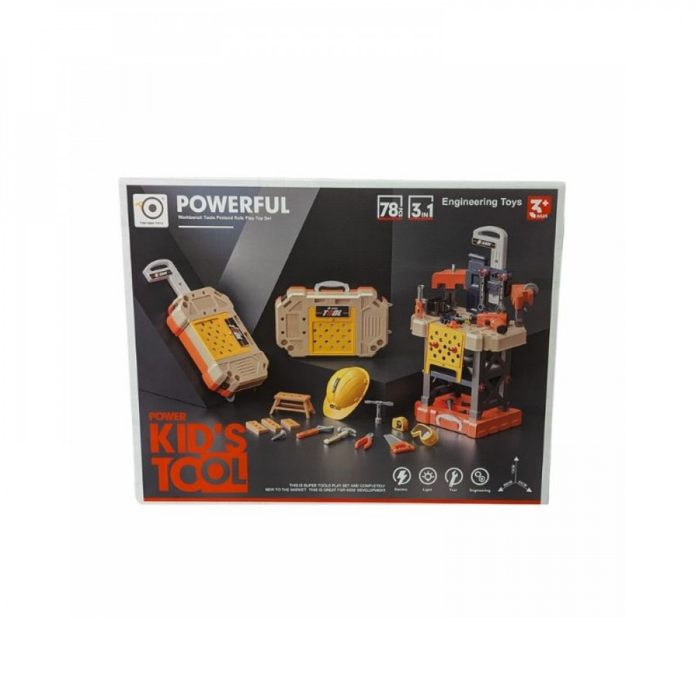 Work bench set and accessories