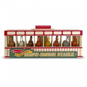 Show Horse Stable Wooden