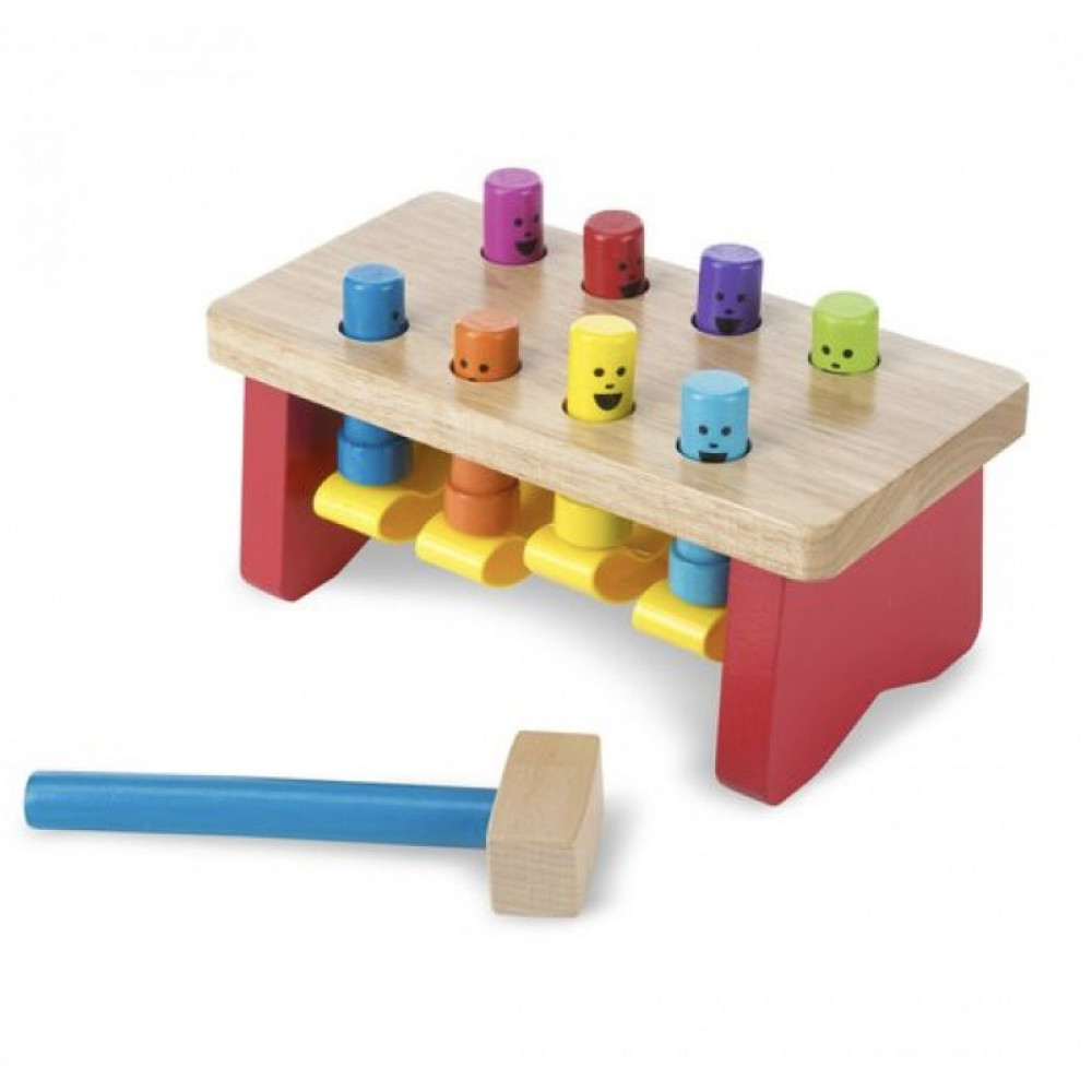 Deluxe Pounding Bench Wooden