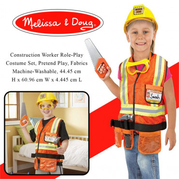 Construction Worker Costume Melissa & Doug