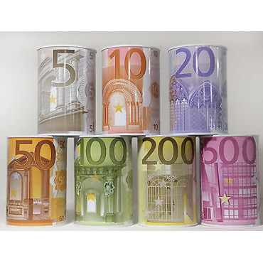 Money Tin Euro Small
