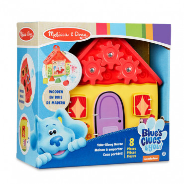 Blues Clues Take Along Wooden House