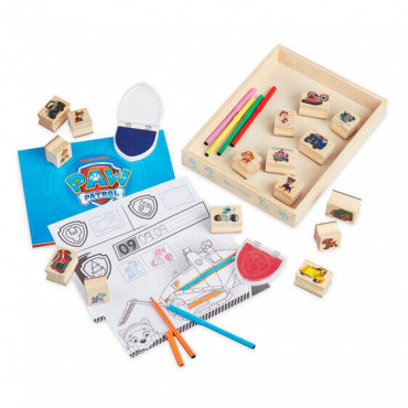 Paw patrol Wooden Stamp Activity