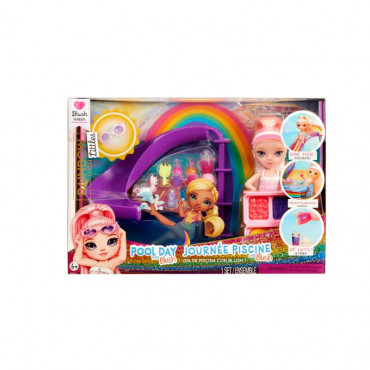 Rainbow High Little Pool Day with Blush Playset