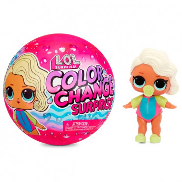 LOL Suprise Colour Change Doll Asst